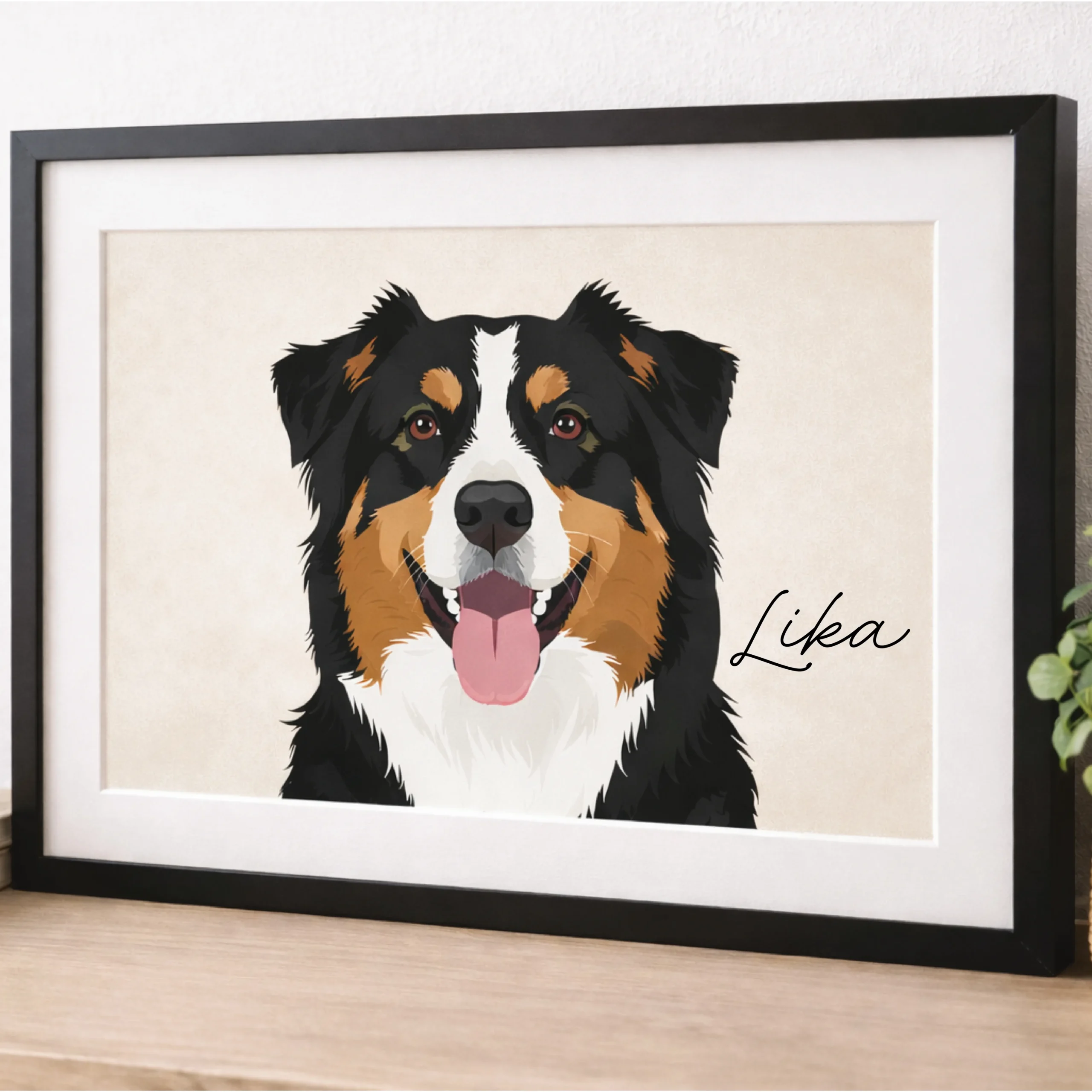 Custom Colour Pet Portrait from Photo – Personalised Dog or Cat Art - Image 4
