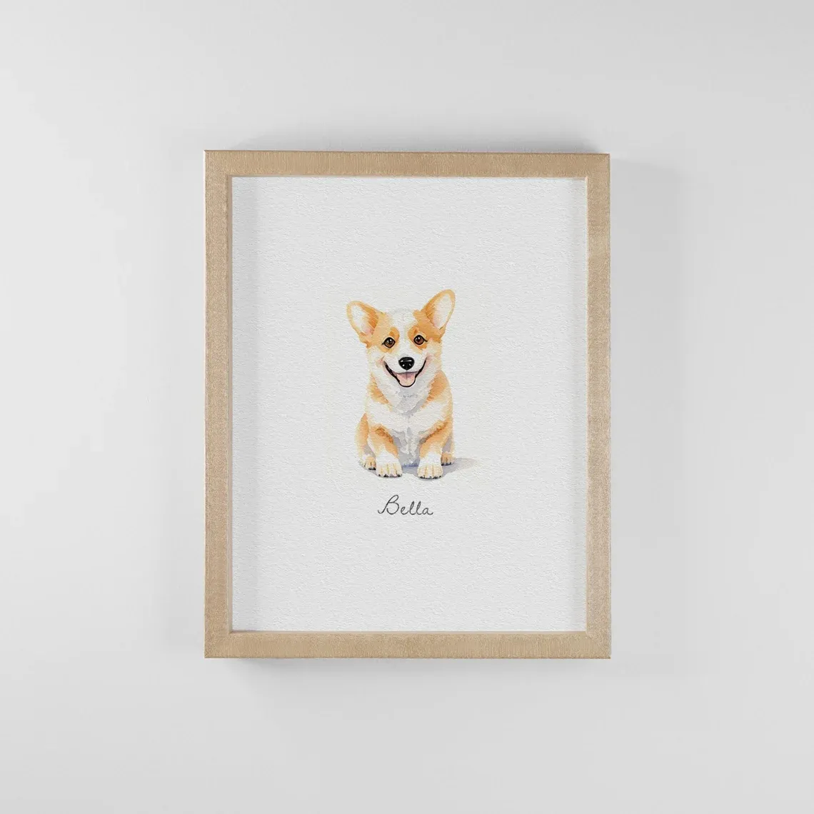 Custom Colour Pet Portrait from Photo – Personalised Dog or Cat Art - Image 6